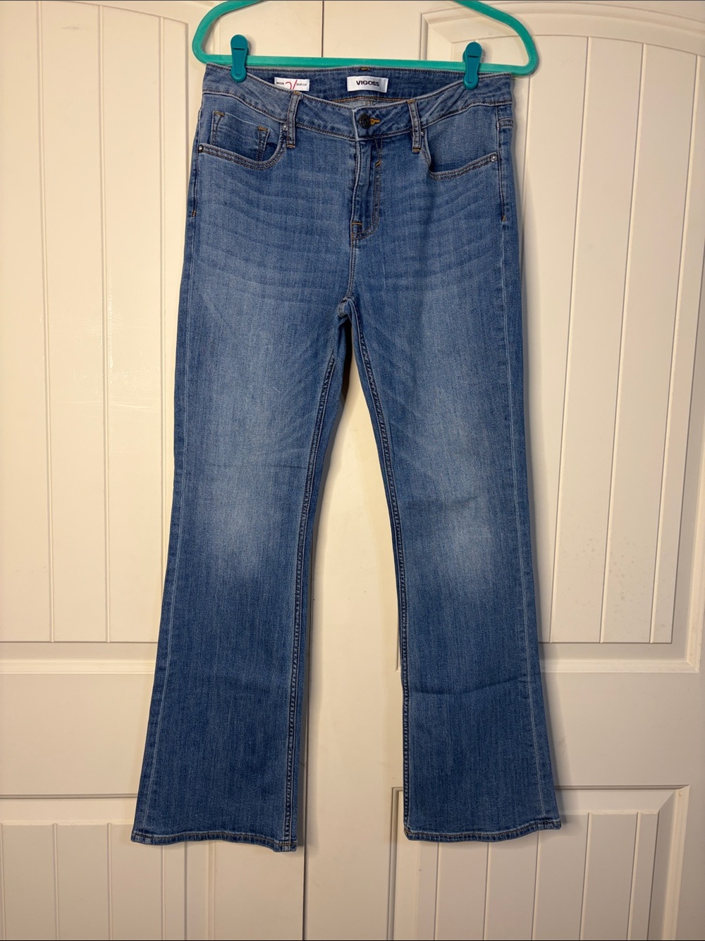 Vigoss Women's Jagger Bootcut Medium Wash Jeans Denim Size 30